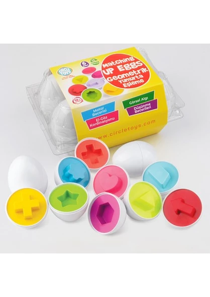 Circle Toys Geometrik Yumurta Eşleme Oyunu