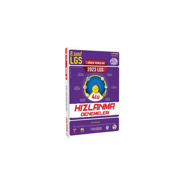 Tonguç 8. Sınıf Lgs 4 Li Hızlanma Denemeleri