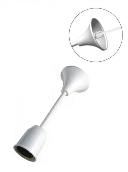 PİYASA E-27 Porselen Duylu Askı Tij Duy Takımı - 3