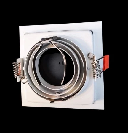 CATA Pars Beyaz Kare Sıva Altı Spot GU-10 Duylu (Ampulsüz) - Resim 3