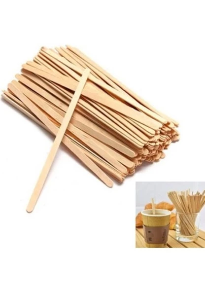 ahşap çay kahve karıştırıcı 4x500 2000 adet - 2