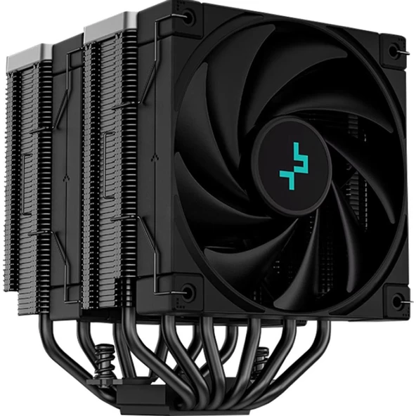 DEEPCOOL 120MM DUAL FAN AK620-ZERODARK Hava Soğutmalı AM5-1700p İşlemci Fanı