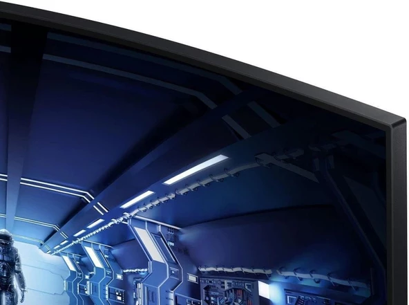 Samsung Odyssey G5 LC27G55TQWRXUF 27" 1 ms 2K Curved 14 Hz Oyuncu Monitörü - Outlet - 4
