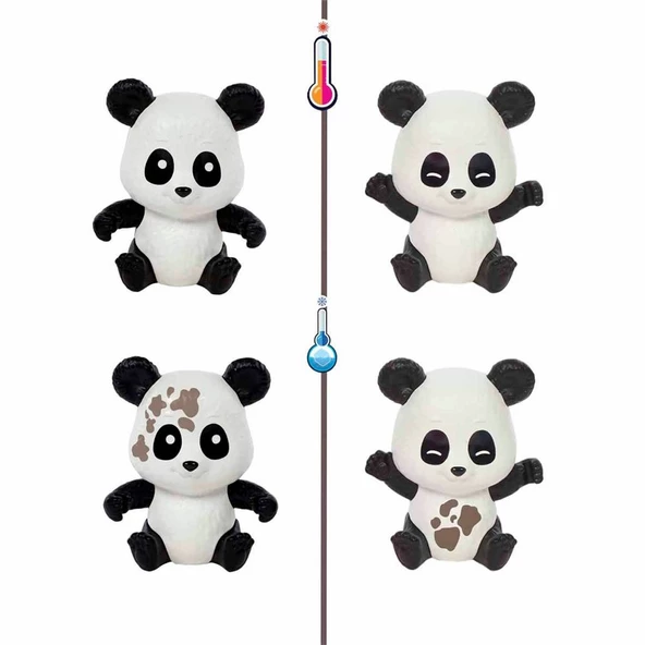 Barbie Yavru Panda Bakımı Oyun Seti HKT77 - 5