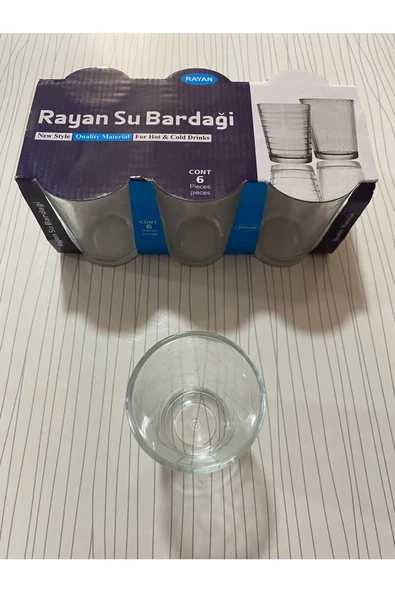 6'lı Su Bardağı -RYG6061 - 2