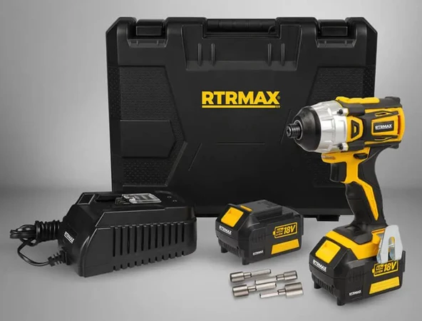 Rtrmax Rtx2022B 18V 4.0ah Çift Akülü Darbeli Vid.