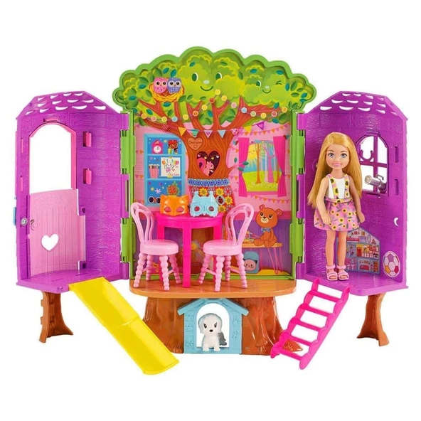 Barbie Chelsea'nin Ağaç Evi HPL70 - 3