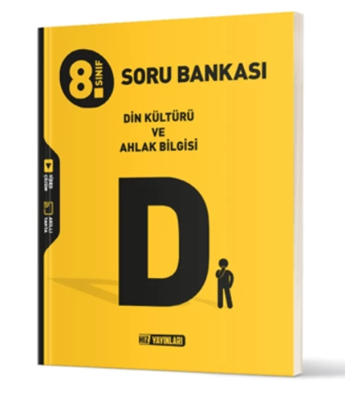 Hız 8.Sınıf Din Kültürü ve Ahlak Bilgisi Soru Bankası