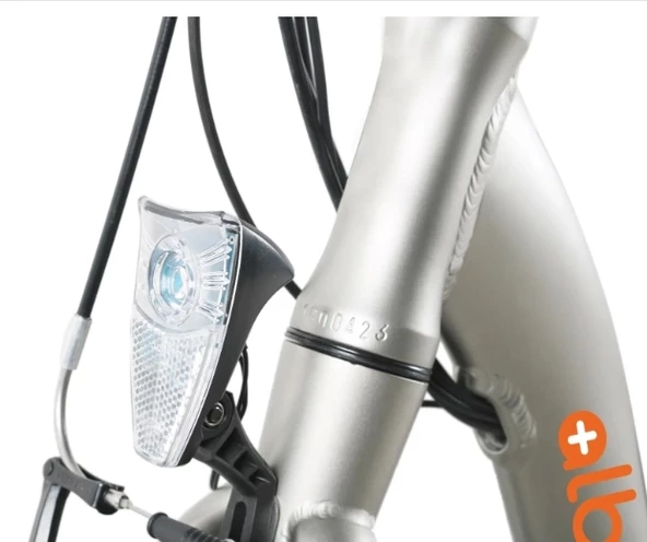 Alba Fold E NFC Premium 36V 12.8 Ah Katlanır Elektirkli Bisiklet SİYAH - 9