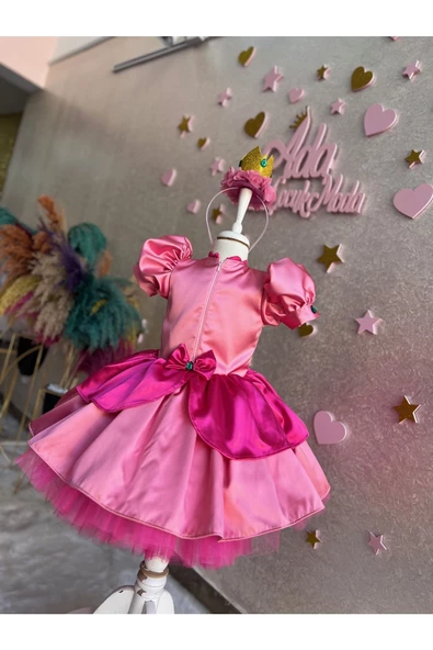 Prenses Şeftali, Süper Prenses Şeftali Kostümü, Cadılar Bayramı Kostümü - Resim 8