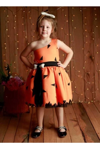 Taş Devri Çakıl Elbise Kostüm - 2