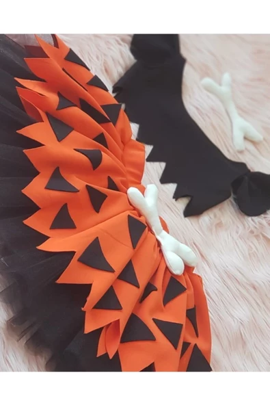 Taş Devri Çakıl Kostüm Etek Bluz Takım - 2