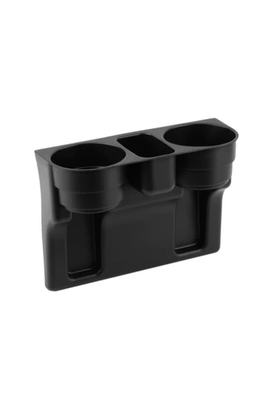 Teknotik Siyah Araç İçi Koltuk Arası ve Başlık Asmalı Bardak Tutucu Bardaklık - Resim 3