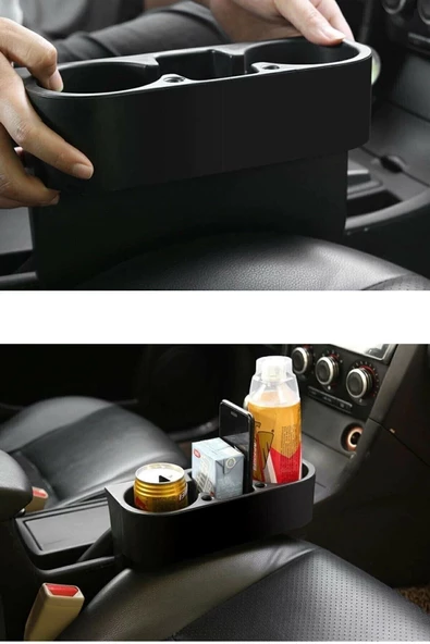 Teknotik Chevrolet Voyager Araç Içi Koltuk Yanı Ve Arkası Bardak Tutucu Bardaklık - Resim 3