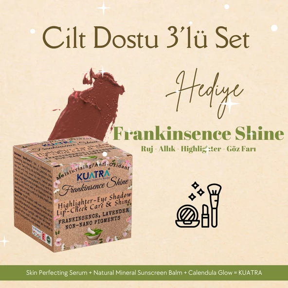 Kuatra Gündüz 2'li set+ doğal makyaj balmları, güzelliğiniz taçlansın! - 6