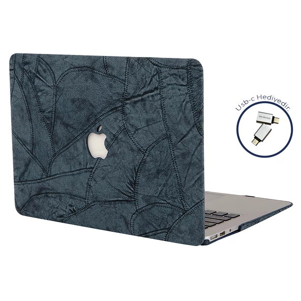 Macbook Pro Kılıf 13inç Jeans01 (2016/2019 yılı Cihazı) A1706 A1708 A1989 A2159 ile Uyumlu - 9