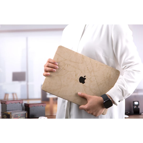 Macbook Pro Kılıf 13inç Jeans01 (2016/2019 yılı Cihazı) A1706 A1708 A1989 A2159 ile Uyumlu - 12