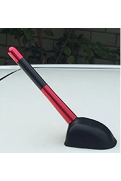 Teknotik Seat Cordoba Uyumlu Karbon Oto Çubuk Anten Kırmızı (405) - Resim 3