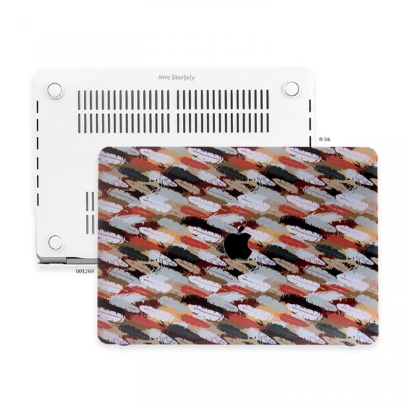 Macbook Pro Kılıf 13inç M1-M2, Flower34 (Type-c'li Model)A2338 A2289 A2251 A1706-08 A1989 A2159 ile Uyumlu - 3