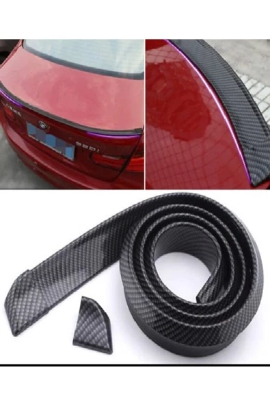 Teknotik Renault 20 Uyumlu Bagaj üstü İthal Samurai Karbon Spoiler Bagaj Çıtası - Resim 3