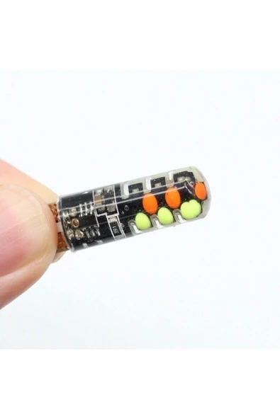 Teknotik Uzaktan Kumandalı T10 Çakarlı Renkli Led - 2