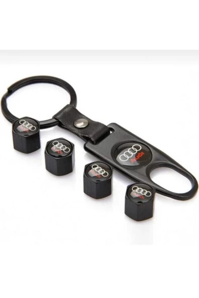 Teknotik Audi 80 Anahtarlık ve Sibop Kapağı Seti ürün görseli 1