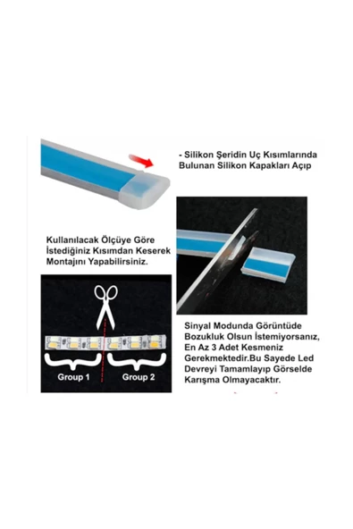 Teknotik Far Üstü Çift Renk Kayar Led - 4