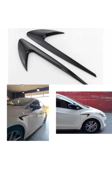 Teknotik Jaguar Xj Çamurluk Venti Parlak Siyah