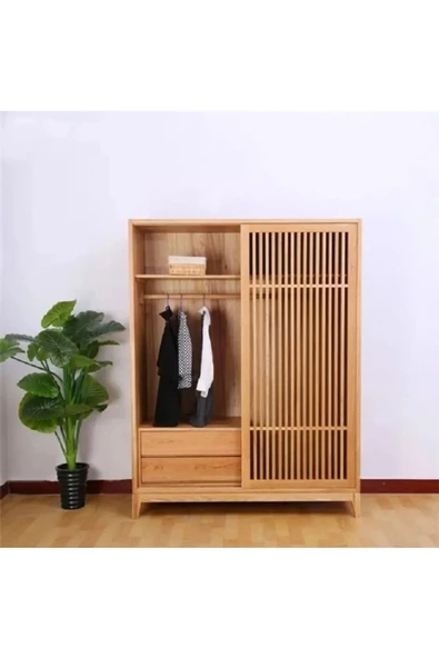 ReMa-design Ahşap Abanoz Gardırop - Resim 4