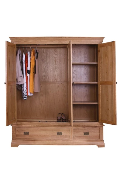 ReMa-design Ahşap Titanyum Gardırop - 3