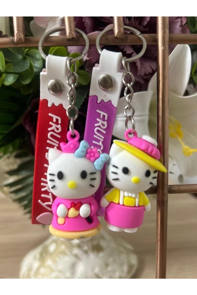 Teknotik Hello Kitty Anahtarlık 2 li Set