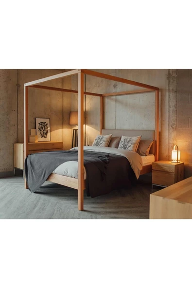 ReMa-design Ahşap Tomris Karyola ürün görseli 1