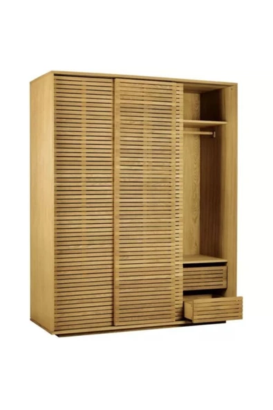 ReMa-design Ahşap Heraklia Gardırop - Resim 5