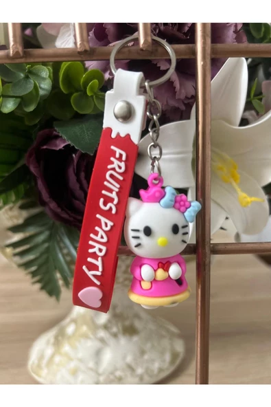 Teknotik Hello Kitty Anahtarlık Pembe