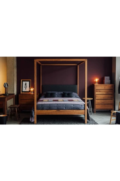 ReMa-design Ahşap Tomris Karyola - Resim 3