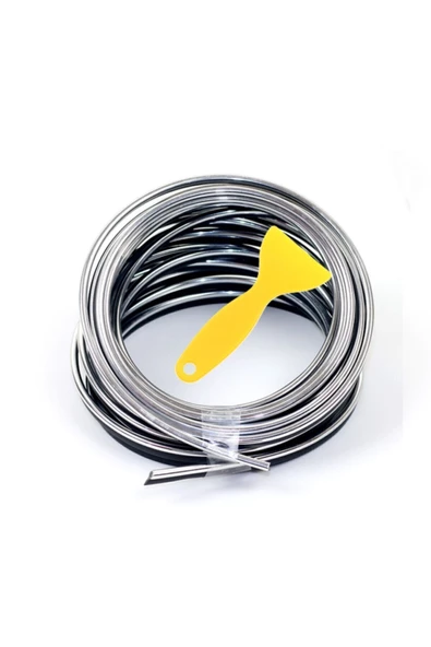 Teknotik Renault 19 Krom Fitilli Araç Içi Ip Şerit Nikelajlı 5 Metre - 2