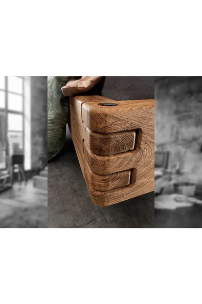 ReMa-design Ahşap Lamia Karyola - Resim 7