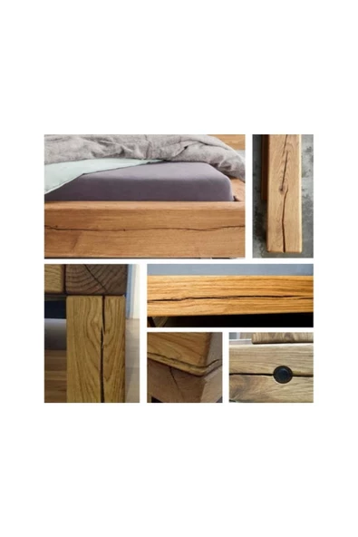 ReMa-design Ahşap Lamia Karyola - Resim 2