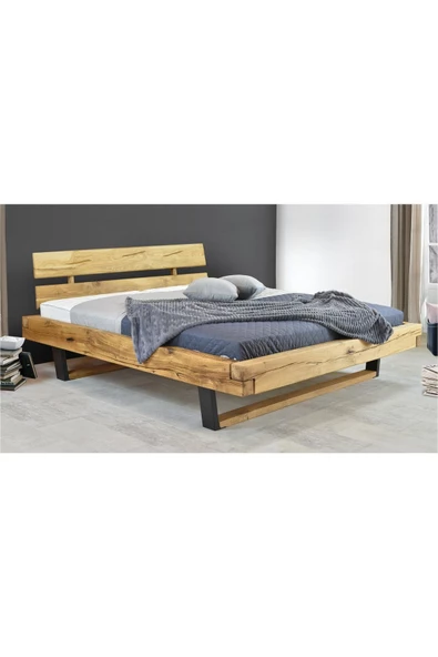 ReMa-design Ahşap Haki Karyola - Resim 2