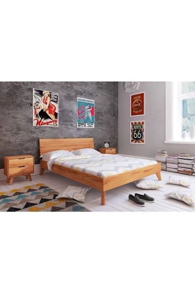 ReMa-design Ahşap Sith Karyola - Resim 2