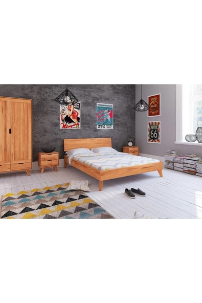 ReMa-design Ahşap Sith Karyola - Resim 3