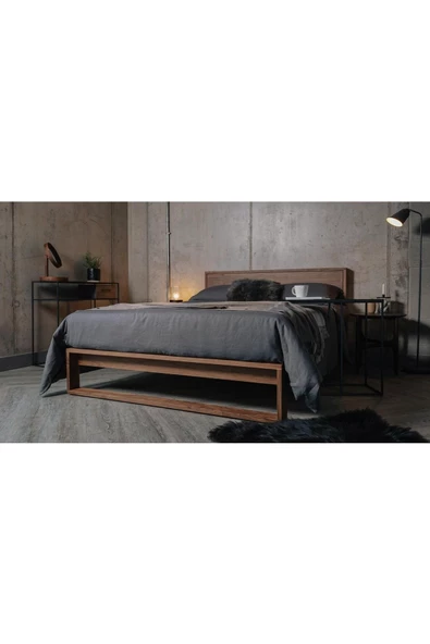 ReMa-design Ahşap Retro Karyola - Resim 4