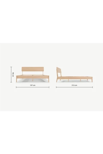ReMa-design Ahşap Kardinal Karyola - 6