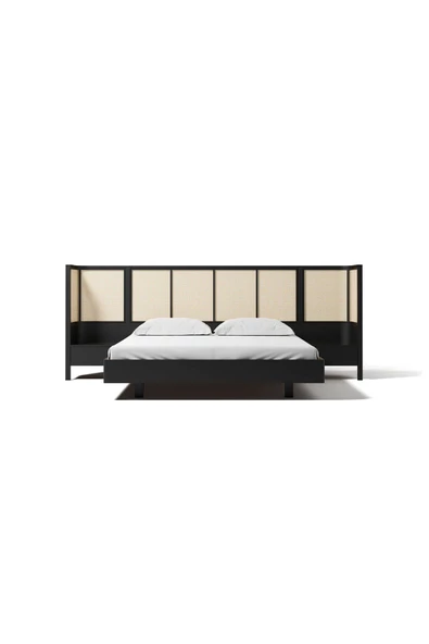 ReMa-design Ahşap MontellaBlack Karyola