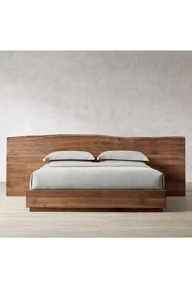 ReMa-design Ahşap Tomruk Karyola - Resim 2