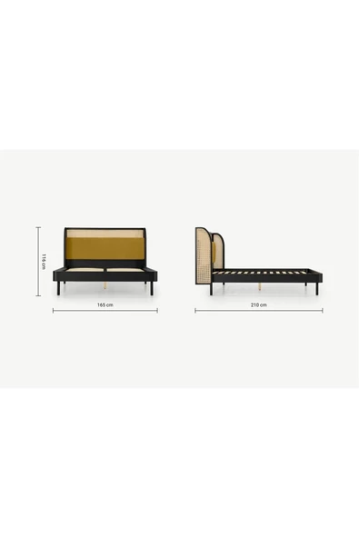 ReMa-design Ahşap Kiku Karyola - 5