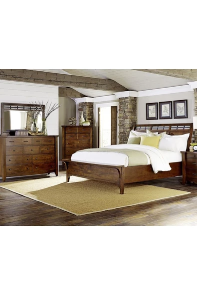 ReMa-design Ahşap Shamak Karyola - Resim 3