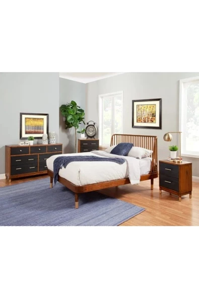 ReMa-design Ahşap Mundo Karyola - Resim 2