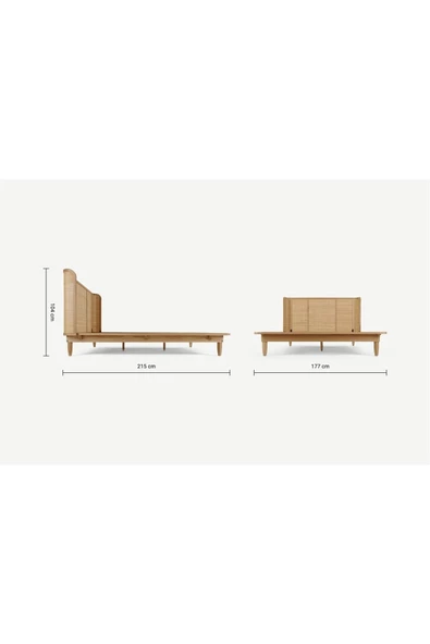 ReMa-design Ahşap Aura Karyola - 4