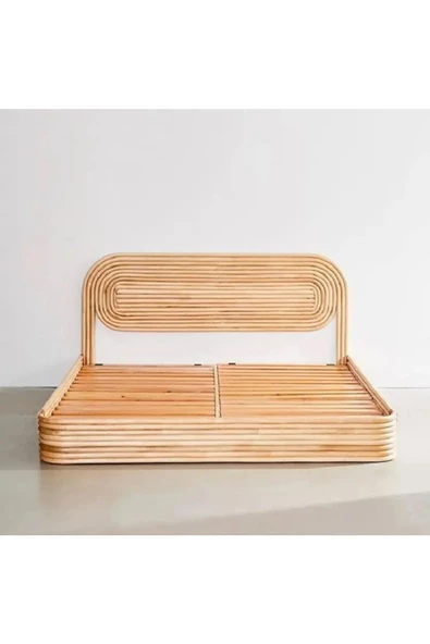 ReMa-design Ahşap Worm Karyola - Resim 5